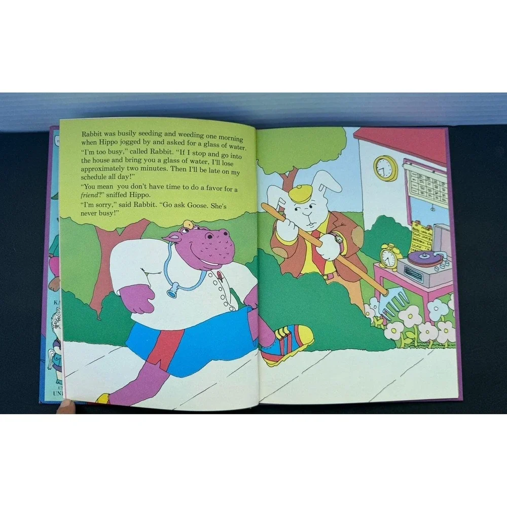 VTG Rest Rabbit Rest - Jacquelyn Reinach (1977, Hardcover) Sweet Pickles Series